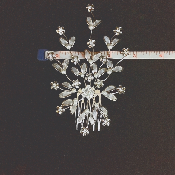 Rhinestone Hair Comb - Picture 5 of 7